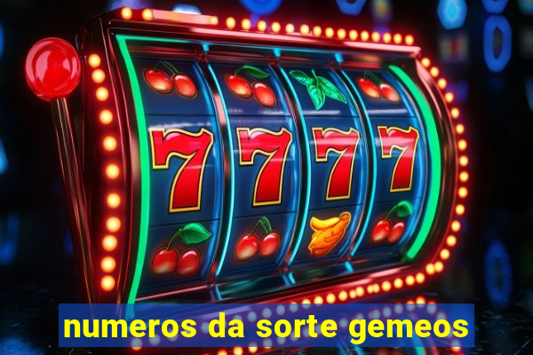 numeros da sorte gemeos